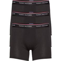 Unterwäsche Tommy Hilfiger Premium Essential Repeat Logo Trunks 3-pack - Black