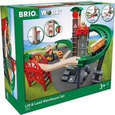 BRIO Togsett BRIO Lift & Load Warehouse Set 33887