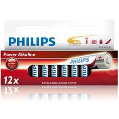 Philips Alkalisch Batterien & Akkus Philips LR6P12W/10 Compatible 12-pack