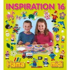 Hobbybøker Hama Beads Midi Inspirations 16 39916