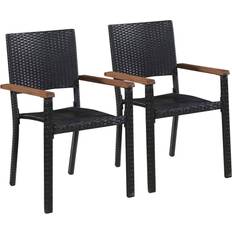 vidaXL 43937 2-pack Garden Dining Chair