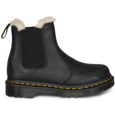 Gummi Chelsea Boots Dr. Martens 2976 Leonore - Black Burnished Wyoming