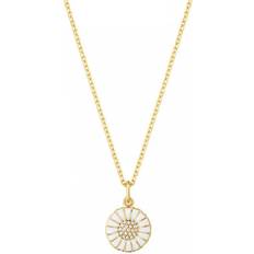 Georg Jensen Daisy Small Necklace - Gold/Diamonds
