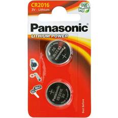 Akkus - Uhrenbatterien Batterien & Akkus Panasonic CR2016 Compatible 2-pack