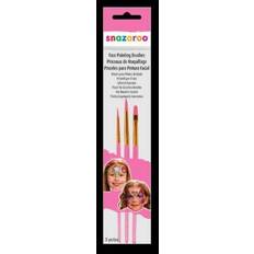 Snazaroo Pink Starter Brushes Set of 3