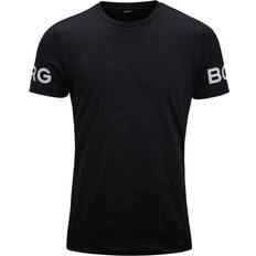 Treningsklær T-skjorter Björn Borg T-shirt Men - Black Beauty