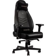 Noblechairs Gaming-Stühle Noblechairs Icon Real Leather Gaming Chair - Black