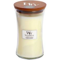 Woodwick Island Coconut Large Scented Candle 609.5g