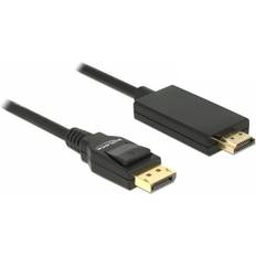 HDMI-Kabel DeLock 4K HDMI-DisplayPort 2m