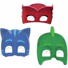 Grønn Ansiktsmasker Procos Pyjamasheltene Masker 6stk