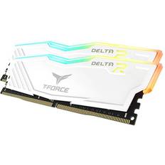 TeamGroup RAM minne TeamGroup T-Force Delta RGB White DDR4 3200MHz 2x8GB (TF4D416G3200HC16CDC01)