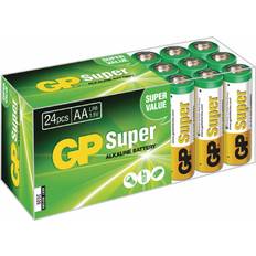 GP Batteries AA Super Alkaline Compatible 24-pack