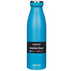 Sistema Water Bottles Sistema Hydrate Stainless Steel Water Bottle 0.132gal