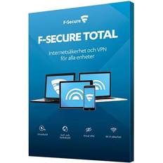 Antivirus & Sikkerhet Kontorprogram F-Secure Total 2021