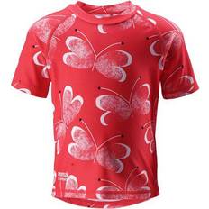 Korte ermer UV-gensere Reima Azores Toddler's Swim Shirt - Bright Red (516351-3343)