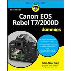 Canon 2000d Canon EOS Rebel T7/2000D For Dummies (Heftet, 2018)
