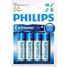 Philips Batterier & Ladere Philips LR6E4B/10 4-pack