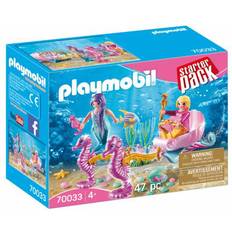 Oceans Play Set Playmobil StarterPack Seahorse Carriage 70033