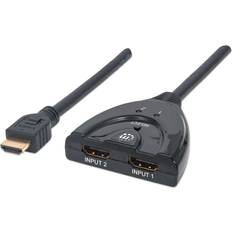 Switch HDMI-2HDM 1.3b M-F 0.5m