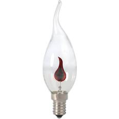 Warmweiß Energiesparlampen Calex 439636 Flicker Flame 3W E14