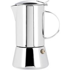 Cilio Aida 2 Cup Stovetop Espresso Maker, Polished Stainless