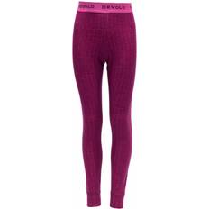 Polyamide Base Layer Children's Clothing Devold Duo Active Junior Long Johns - Plum (GO-239-108-A-211A)