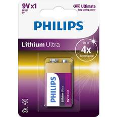 9V (6LR61) Batterien & Akkus Philips 6FR61LB1A/10 Compatible