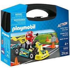 Go kart kids Toy Figures Playmobil Go-Kart Racer Carry Case 9322