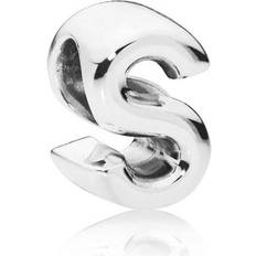 Pandora Letter S Silver Charm - Silver