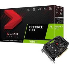 GeForce GTX 1660 Ti Grafikkort PNY GeForce GTX 1660 Ti XLR8 Gaming Overclocked Edition (VCG1660T6SFPPB-O)