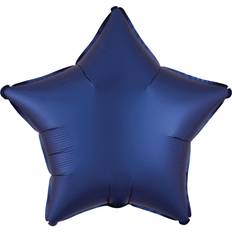 Amscan Foil Ballon Standard Satin Luxe Navy Star