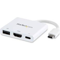 StarTech USB C-USB C/HDMI/USB A M-F 0.3ft
