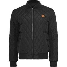 Herren - Steppjacken Urban Classics Diamond Quilt Jacket - Black