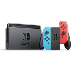 Nintendo Spillkonsoller Nintendo Switch Neon Blue + Neon Red Joy-Con 2019