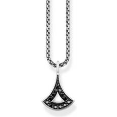 Thomas Sabo Asian Ornaments Necklace - Silver/Black