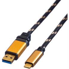 Roline Gold USB A-USB C 3.1 (Gen.2) 1m