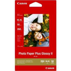 Canon 10x15 cm Fotopapier Canon PP-201 Plus Glossy II 260g/m² 50Stk.