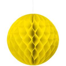 PartyDeco Honeycomb Ball 30cm Yellow