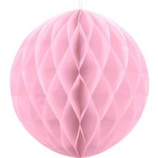 PartyDeco Honeycomb Ball 30cm Light Pink