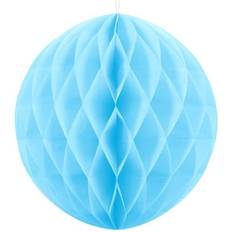PartyDeco Honeycomb Ball 20cm Sky Blue