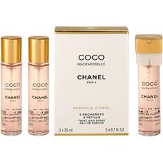 Chanel Chanel Coco Mademoiselle Twist & Spray Eau De Parfum Refill  3x20ml/0.7oz : Beauty & Personal Care 
