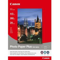 A3 Fotopapier Canon SG-201 Plus Semi-gloss Satin A3 260g/m² 20Stk.