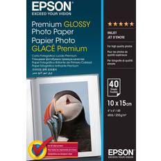 Kontorpapir Epson Premium Glossy 255g/m² 40st