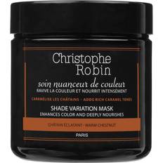 Regenererende Hårfarger & Fargebehandlinger Christophe Robin Shade Variation Mask Warm Chestnut 250ml
