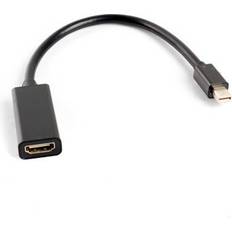 Lanberg HDMI-DisplayPort Mini 1.3 M-F 0.2m
