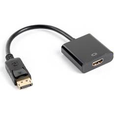 Lanberg HDMI-DisplayPort M-F 0.1m