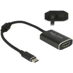 USB C-HDMI/USB C M-F 0.2m
