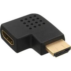 InLine Left Angle HDMI-HDMI M-F Adapter