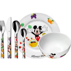 WMF Kinder- & Babyzubehör WMF Mickey Mouse Children's Cutlery Set 6-piece