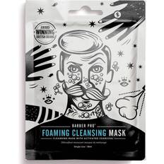 Eksfolierende Ansiktsmasker Barber Pro Foaming Cleansing Mask with Activated Charcoal 18ml